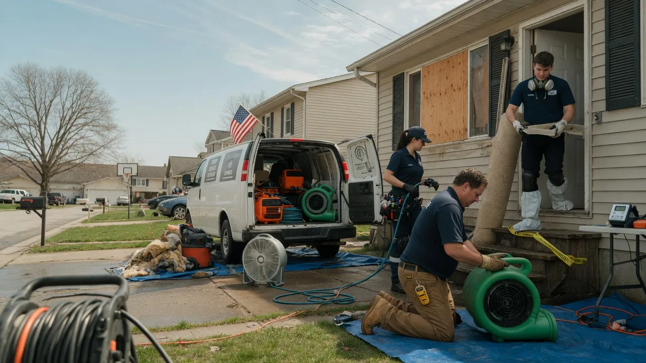 Water Damage Restoration in Hennepin, IL near me